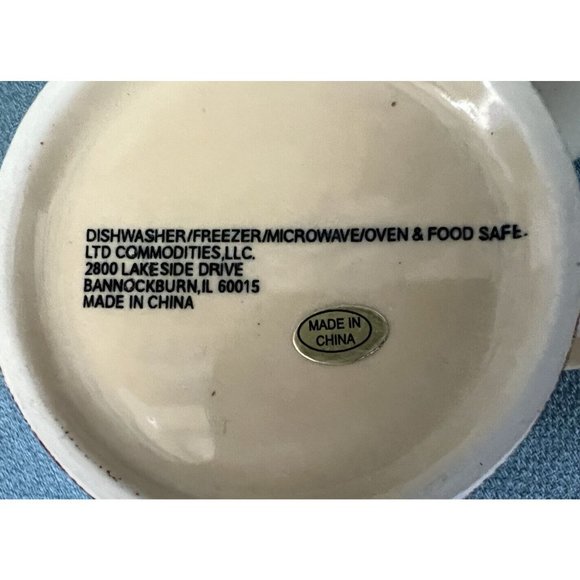 Holiday Christmas Coffee Mug 3D Snowman Angel Set / 2 Oldies Look Microwave Safe - Picture 8 of 8